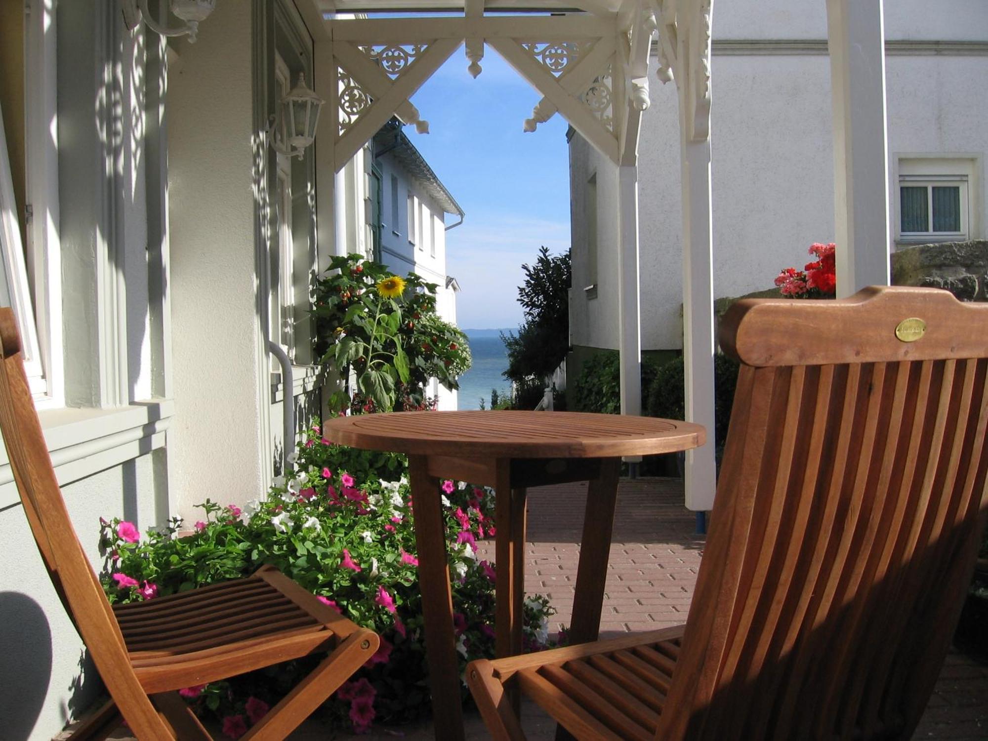 Villa Fernsicht - Wohnung Nr 1 - Mit Meerblick Засниц Экстерьер фото