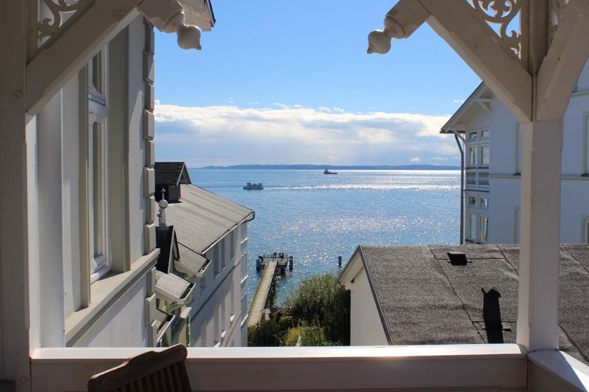 Villa Fernsicht - Wohnung Nr 1 - Mit Meerblick Засниц Экстерьер фото