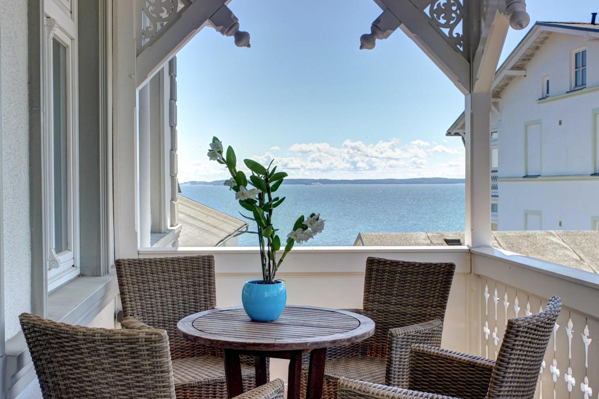 Villa Fernsicht - Wohnung Nr 1 - Mit Meerblick Засниц Экстерьер фото
