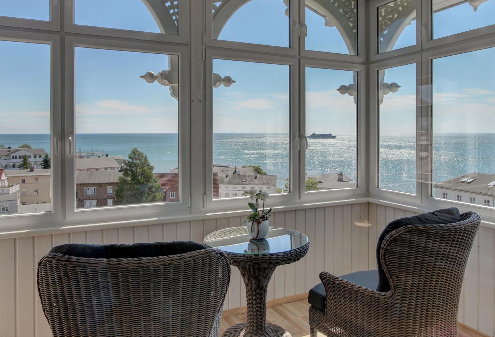 Villa Fernsicht - Wohnung Nr 1 - Mit Meerblick Засниц Экстерьер фото